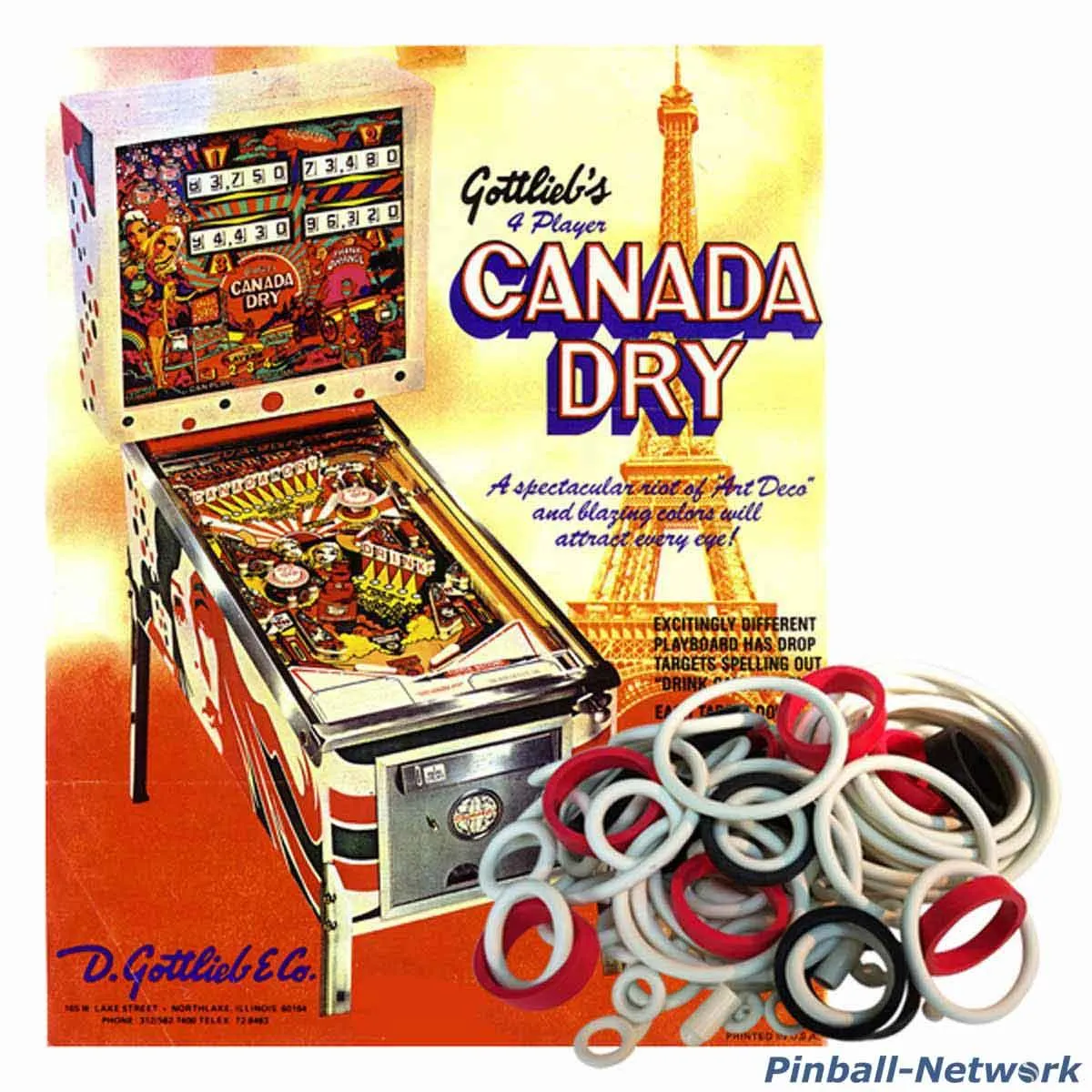 Canada Dry Gummisortiment