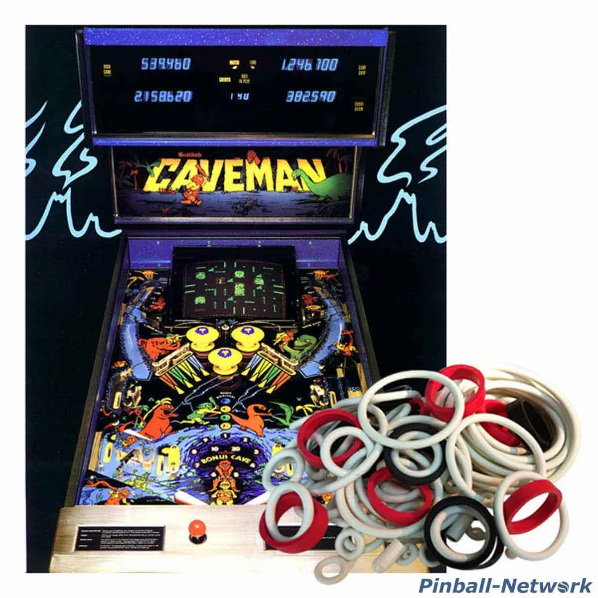 Caveman Gummisortiment