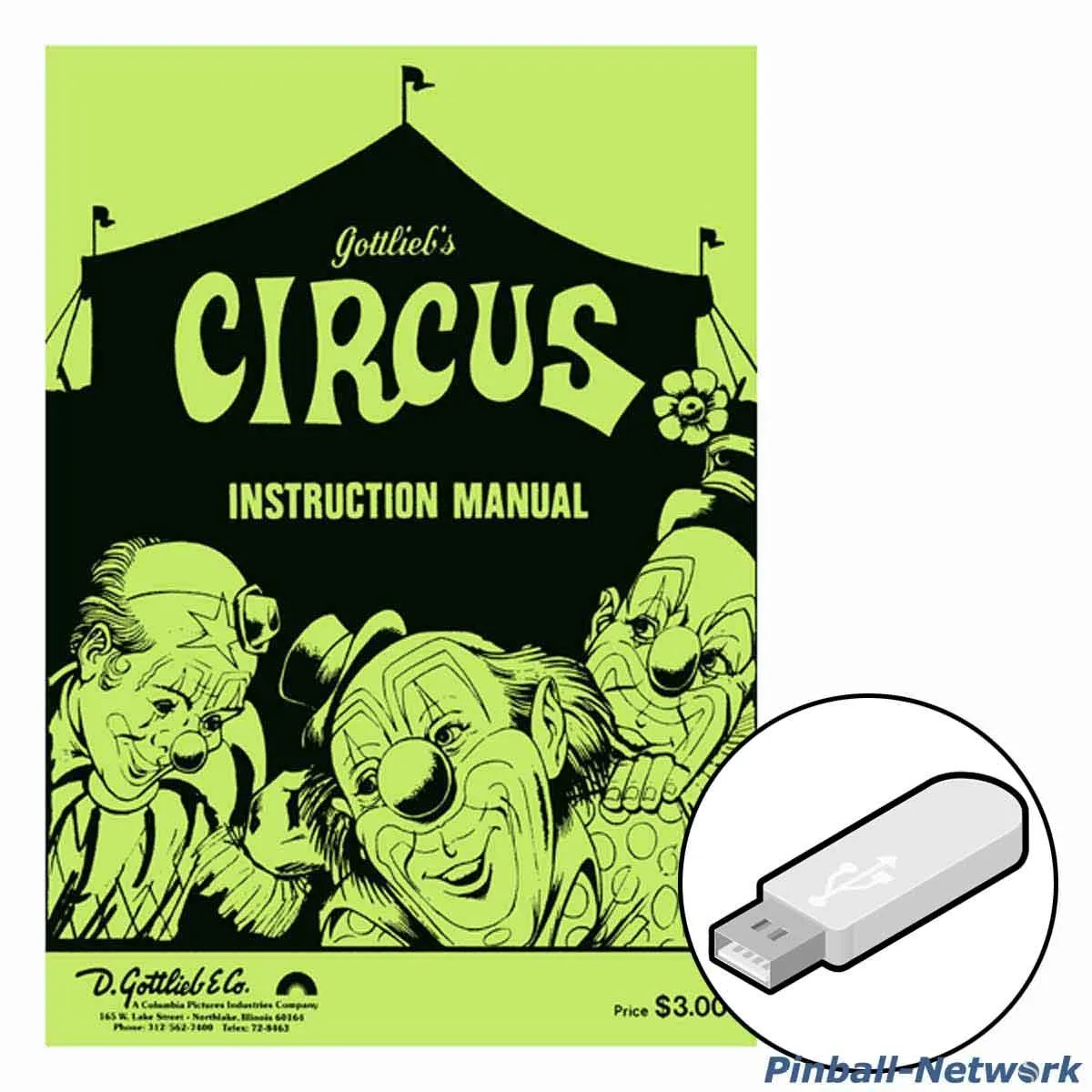 Circus Gottlieb Instruction Manual