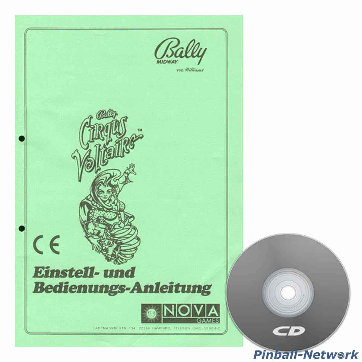 Cirqus Voltaire Einstell- und Bedienungs-Anleitung
