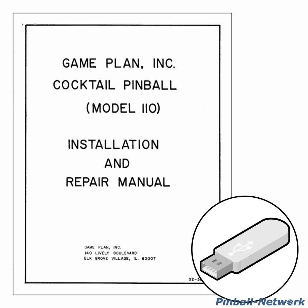 Cocktail Pinball Installation and Repair Manual