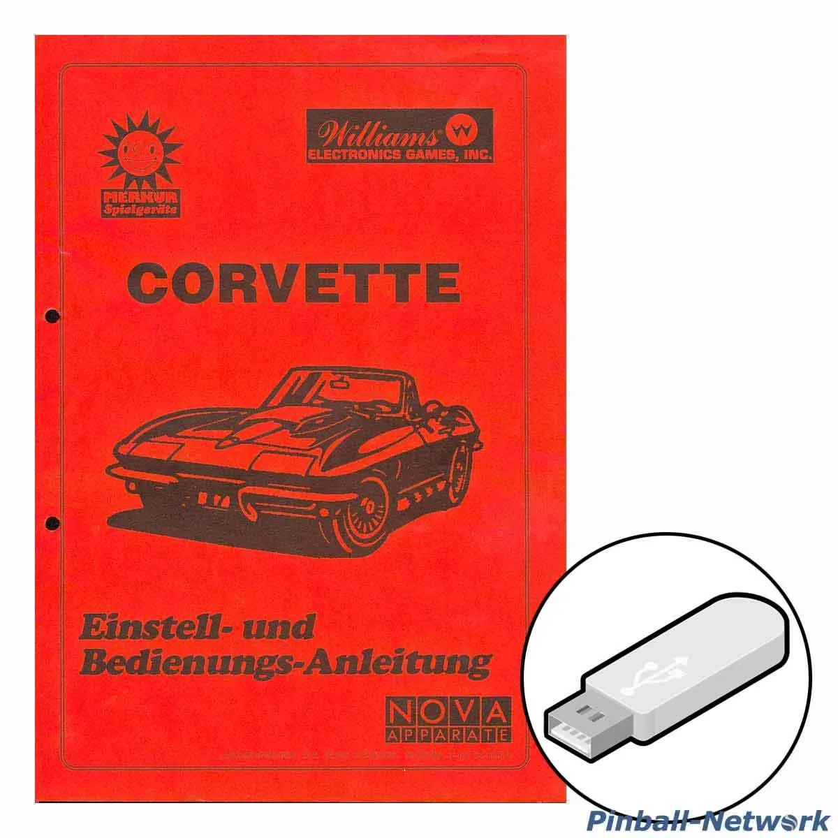 Corvette Einstell- und Bedienungs-Anleitung