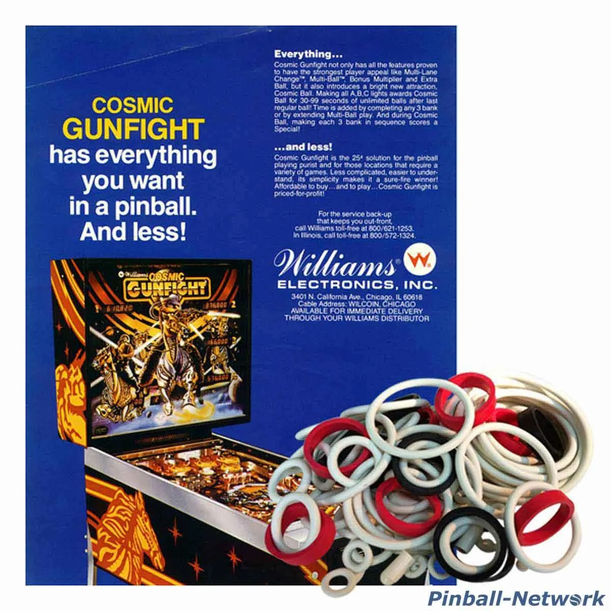 Cosmic Gunfight Gummisortiment