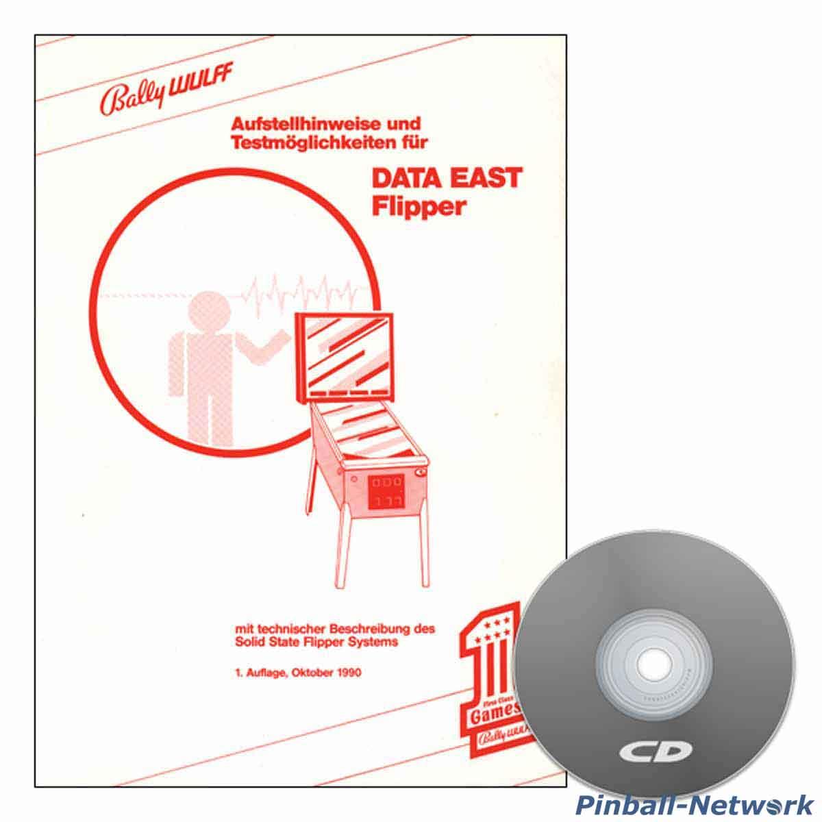 Data East Aufstellhinweise und Testmöglichkeiten 1990
