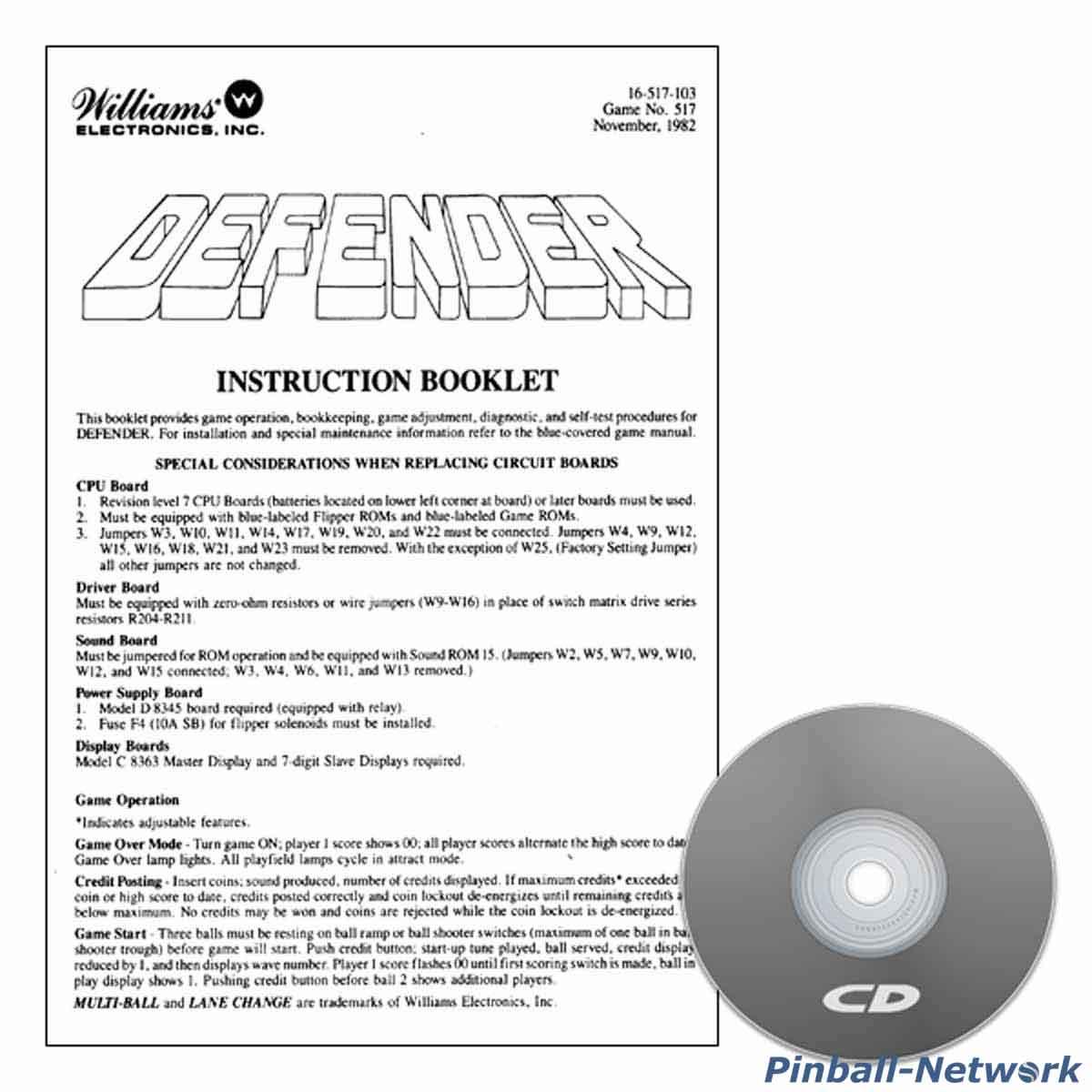 Defender Operators Handbook