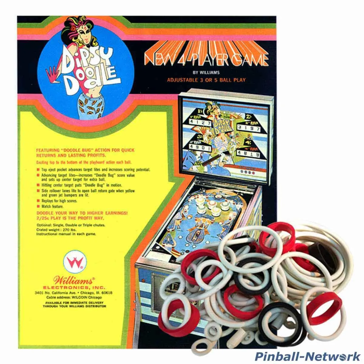 Dipsy Doodle Gummisortiment