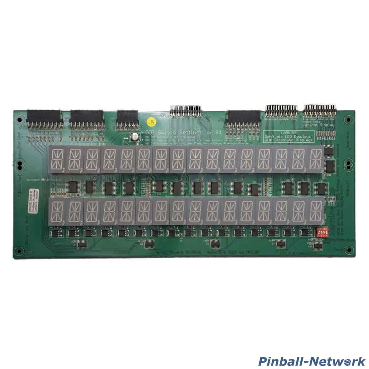Display-Set 2x 16 stellig alphanumerisch