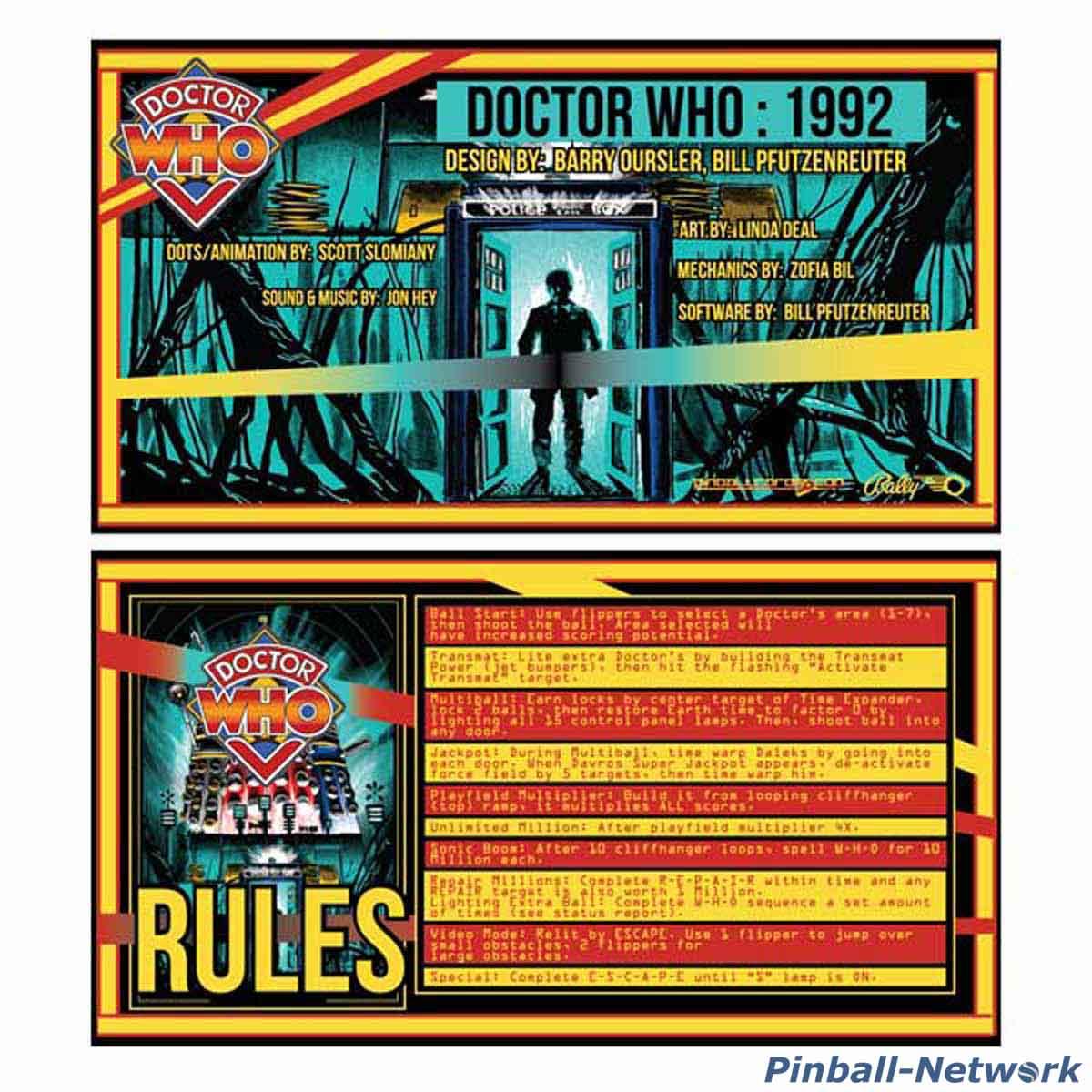 Doctor Who Custom Cards, Design 2
