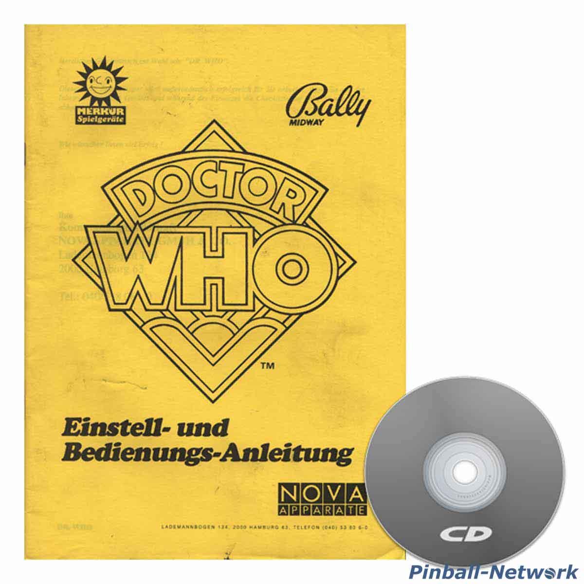 Doctor Who Einstell- und Bedienungs-Anleitung