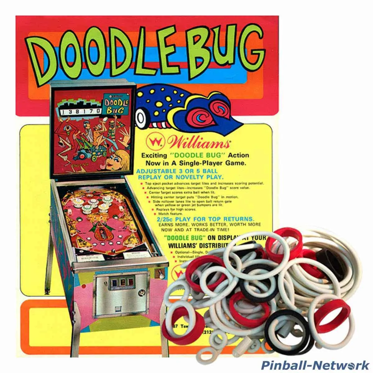 Doodle Bug Gummisortiment