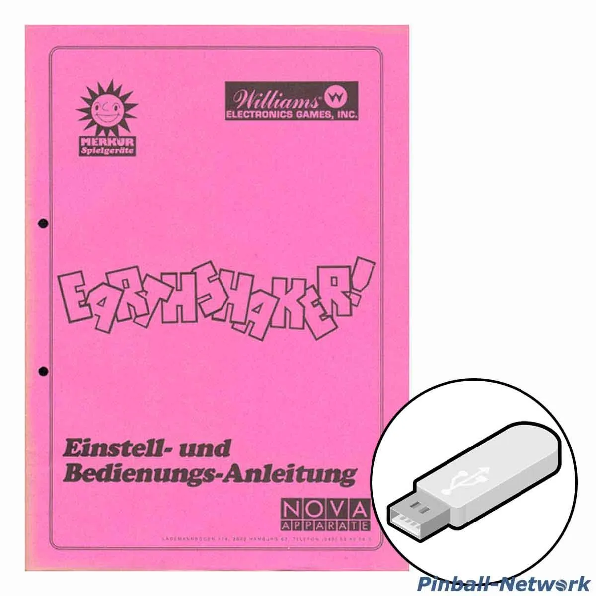 Earthshaker Einstell- und Bedienungs-Anleitung