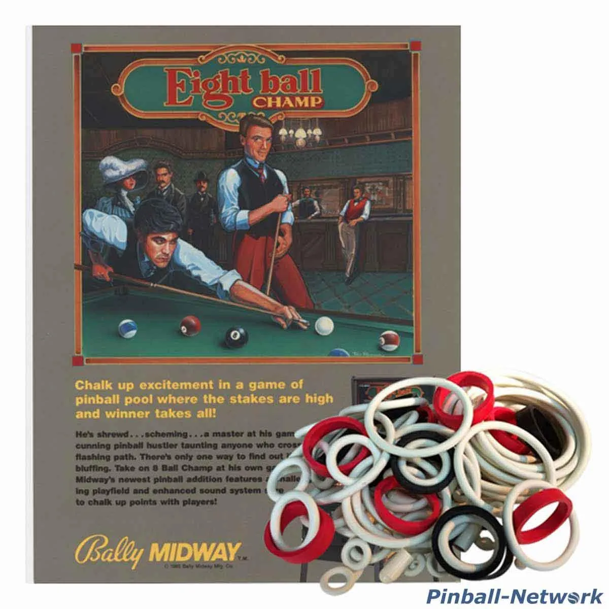 Eight Ball Champ Gummisortiment