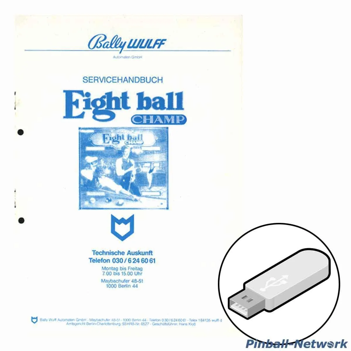 Eight Ball Champ Servicehandbuch