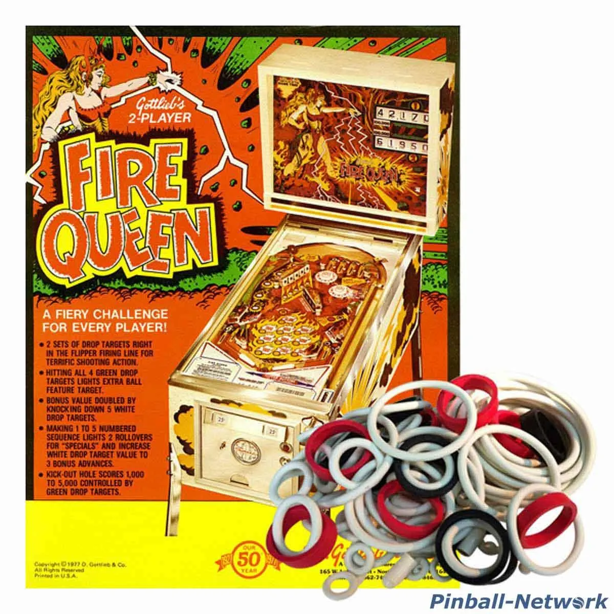 Fire Queen Gummisortiment