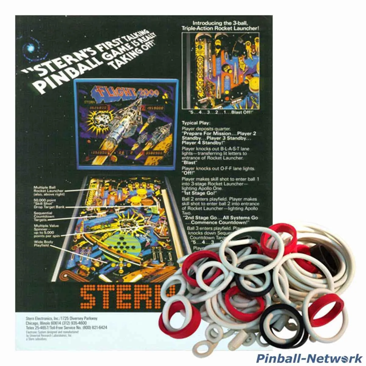 Flight 2000 Gummisortiment