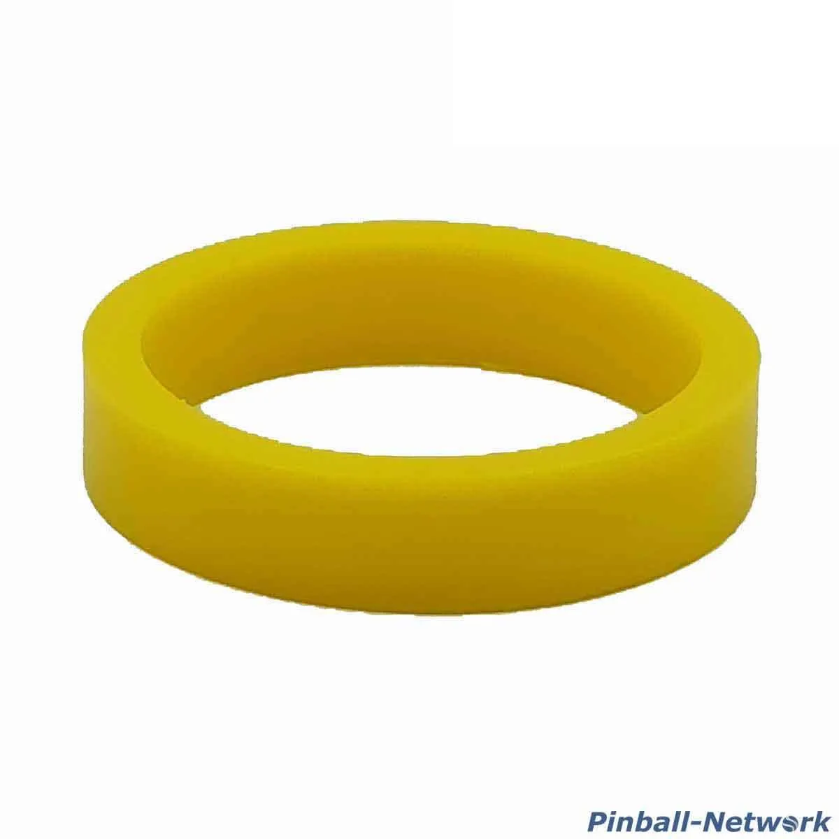 Flipperfingergummi Silikon gelb, schmal