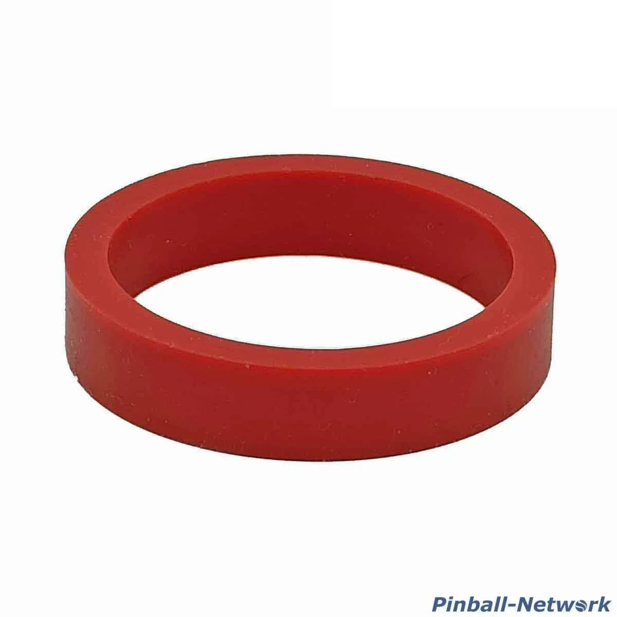 Flipperfingergummi Silikon rot, schmal