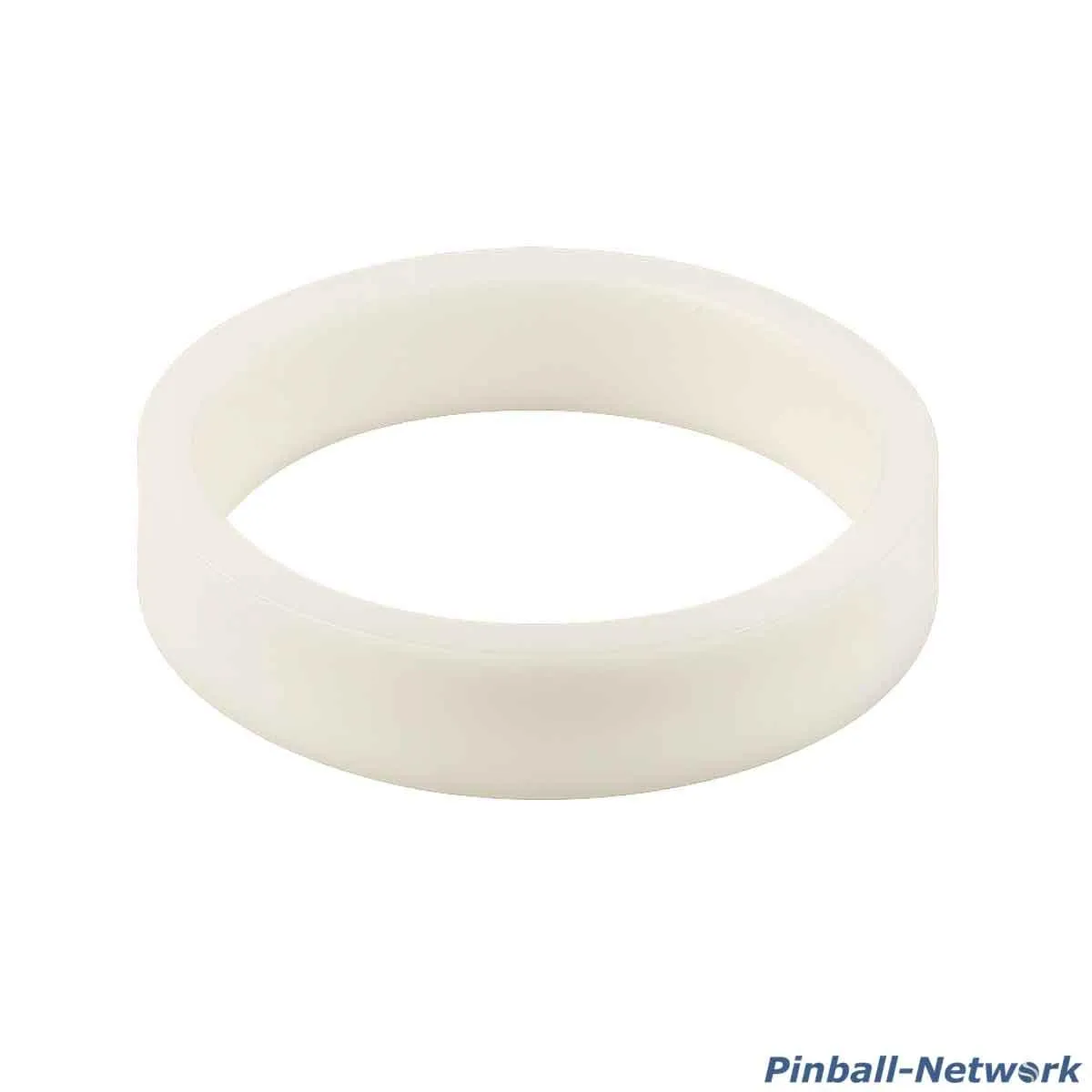 Flipperfingergummi Silikon weiß, schmal