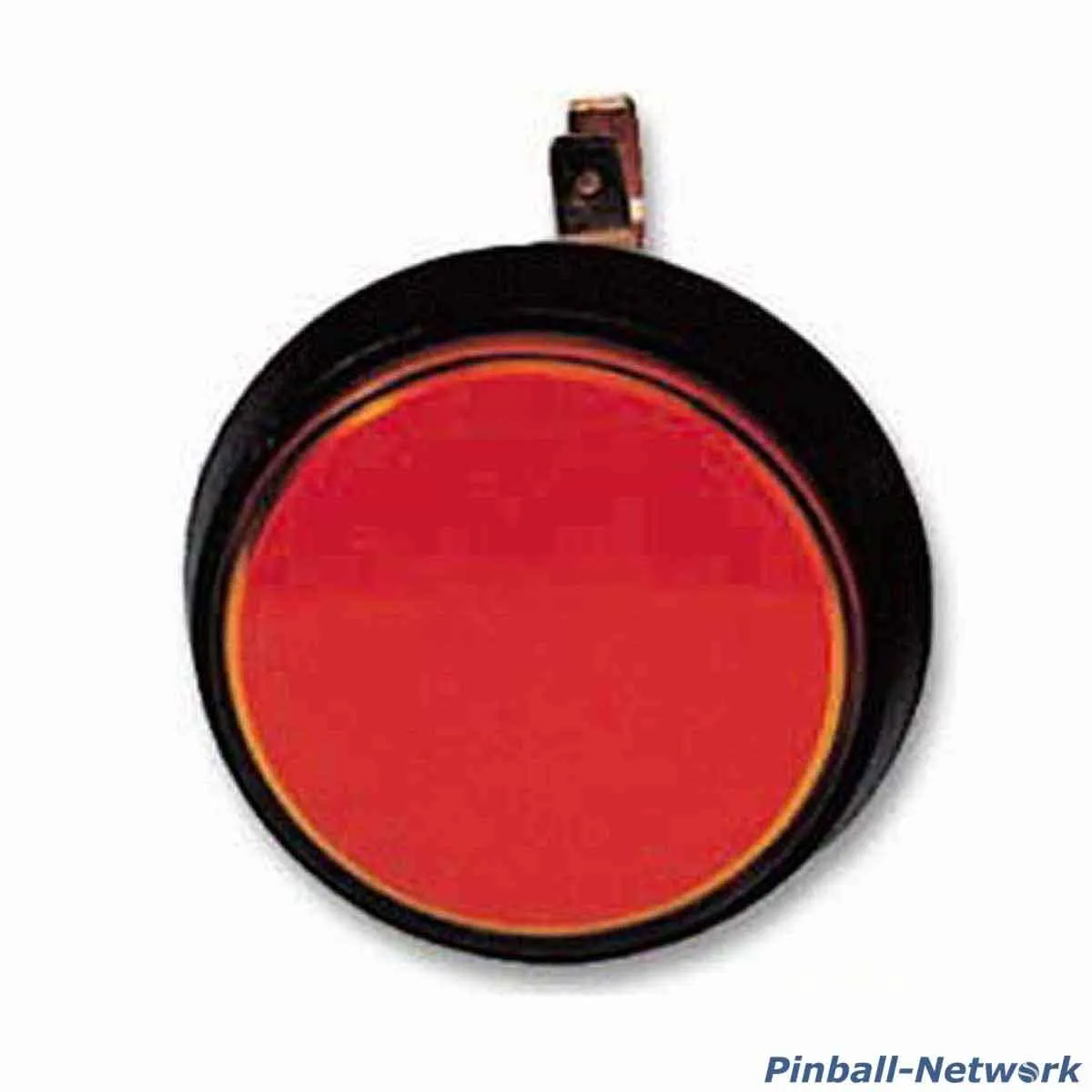 Flipperknopf für Kugelabschuß, rot