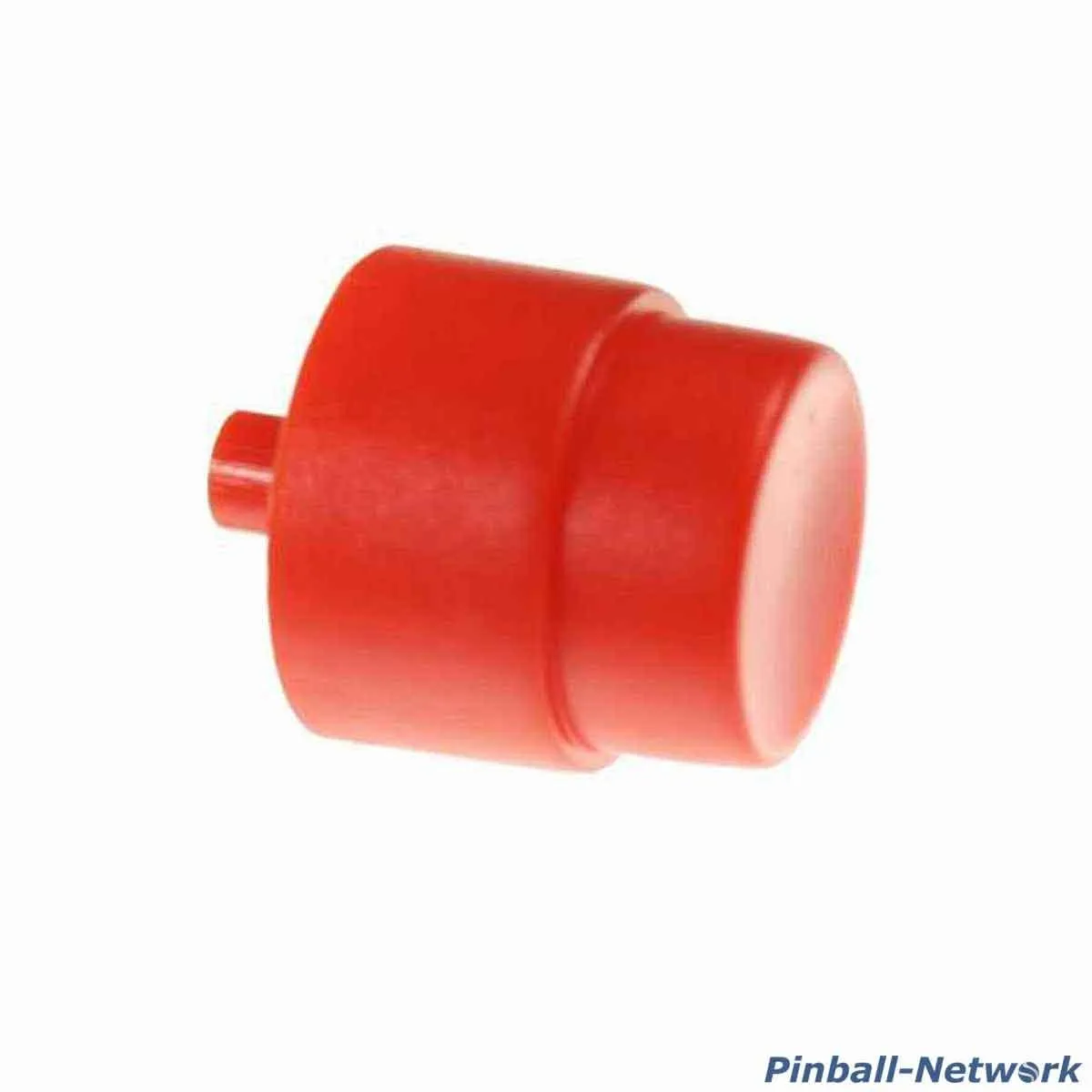 Flipperknopf alt rot