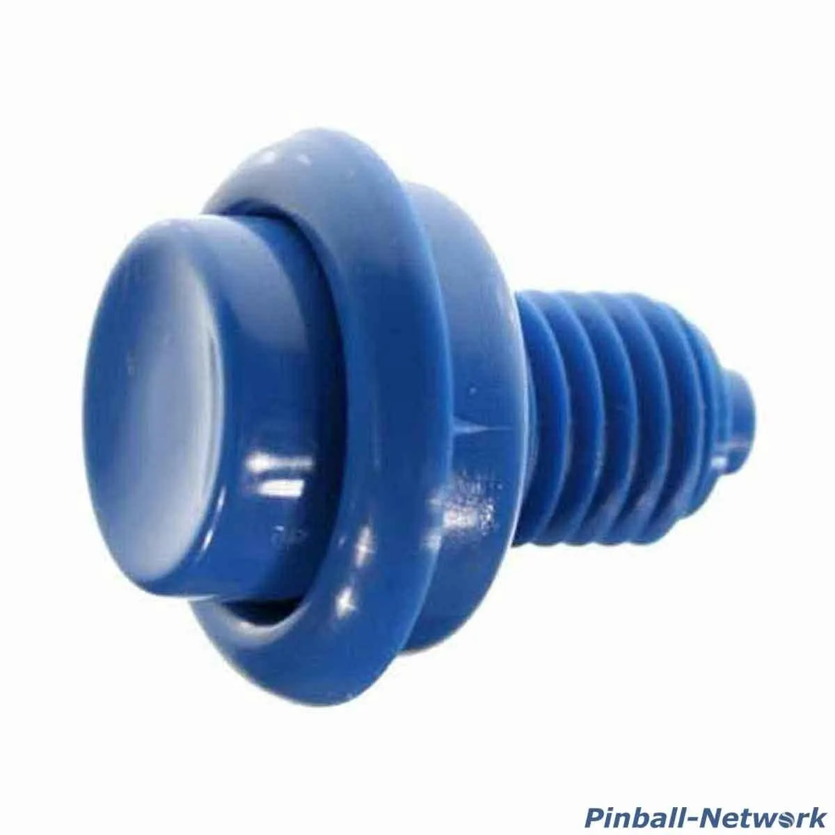 Flipperknopf blau