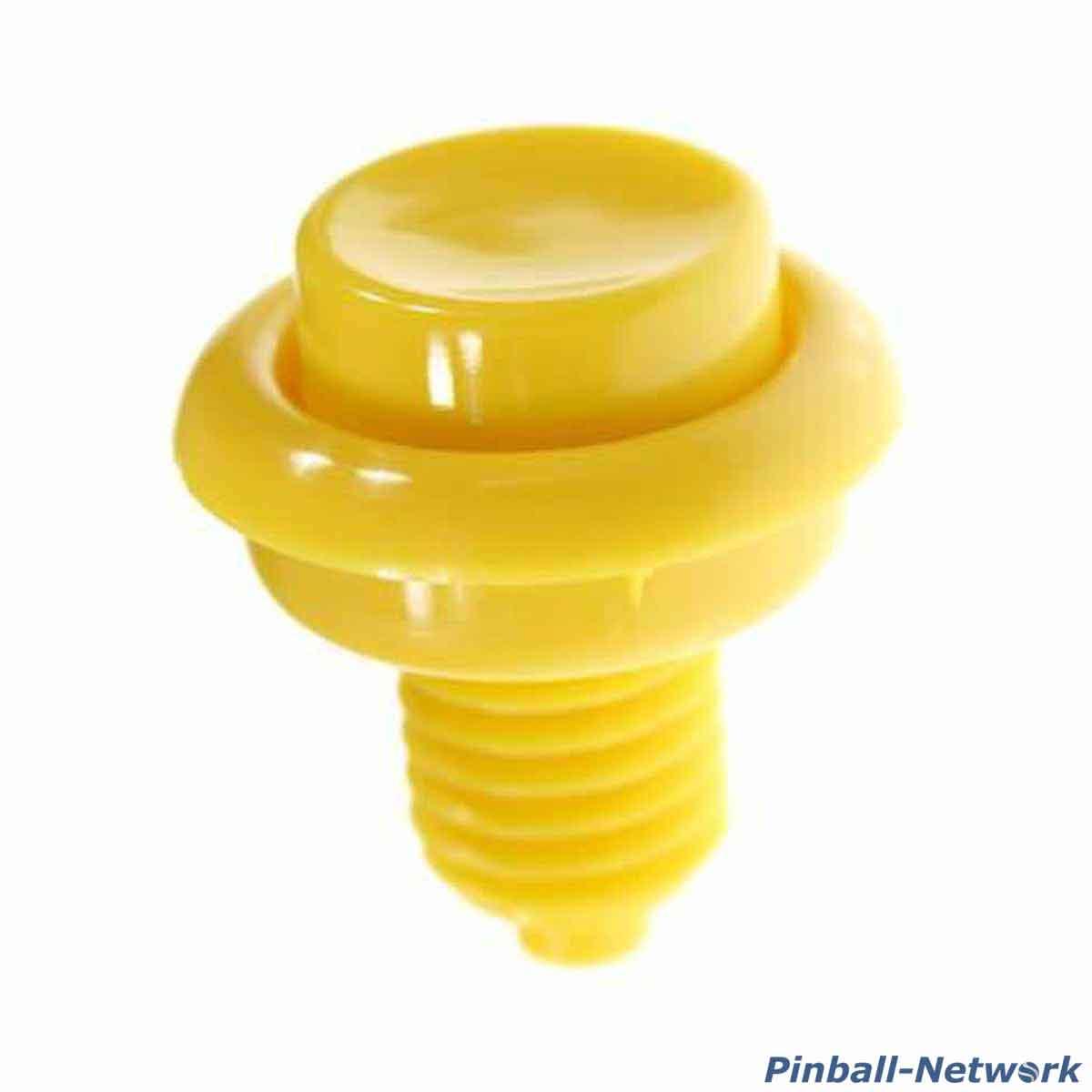 Flipperknopf gelb