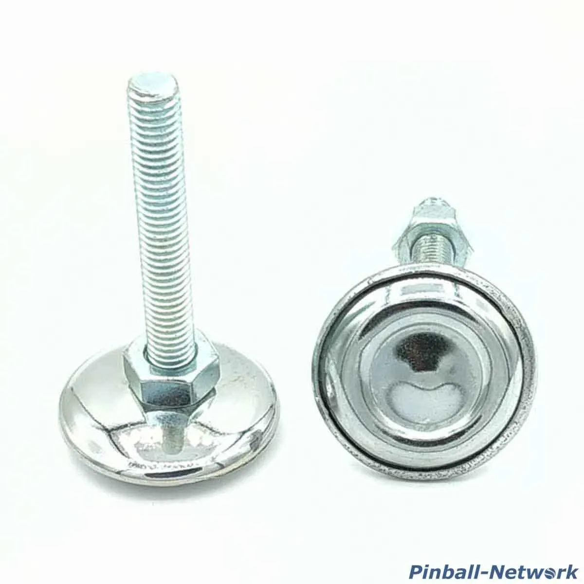 Flipperstellfuß silber