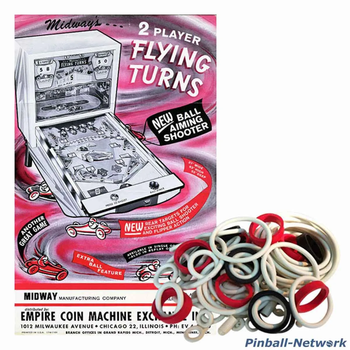 Flying Turns Gummisortiment