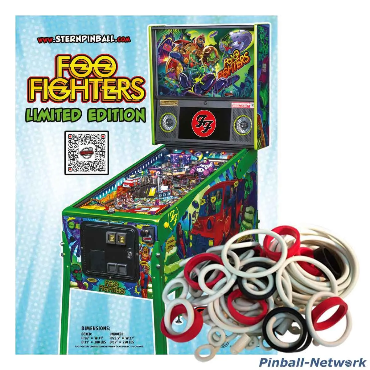 Foo Fighters Limited Edition Gummisortiment