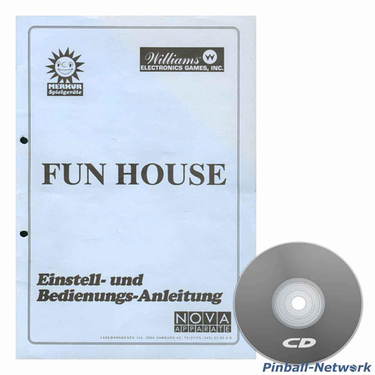 Funhouse Einstell- und Bedienungs-Anleitung
