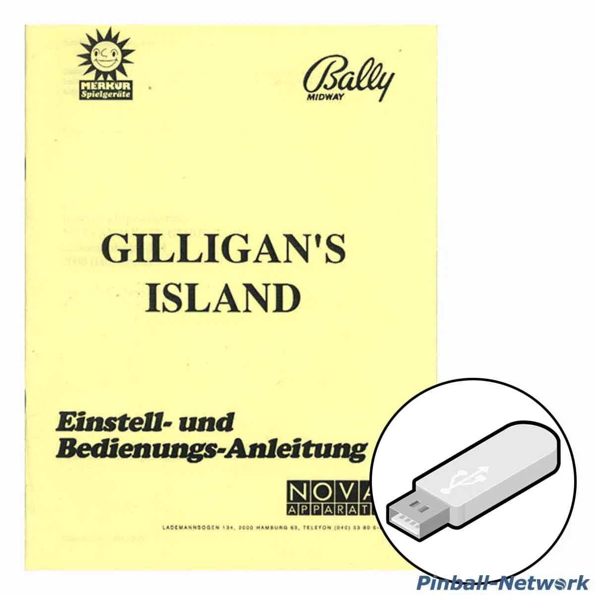 Gilligans Island Einstell- und Bedienungs-Anleitung