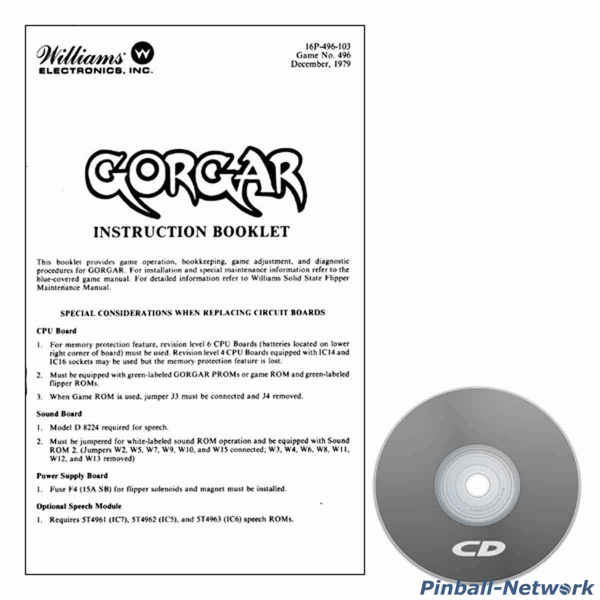 Gorgar Instruction Booklet