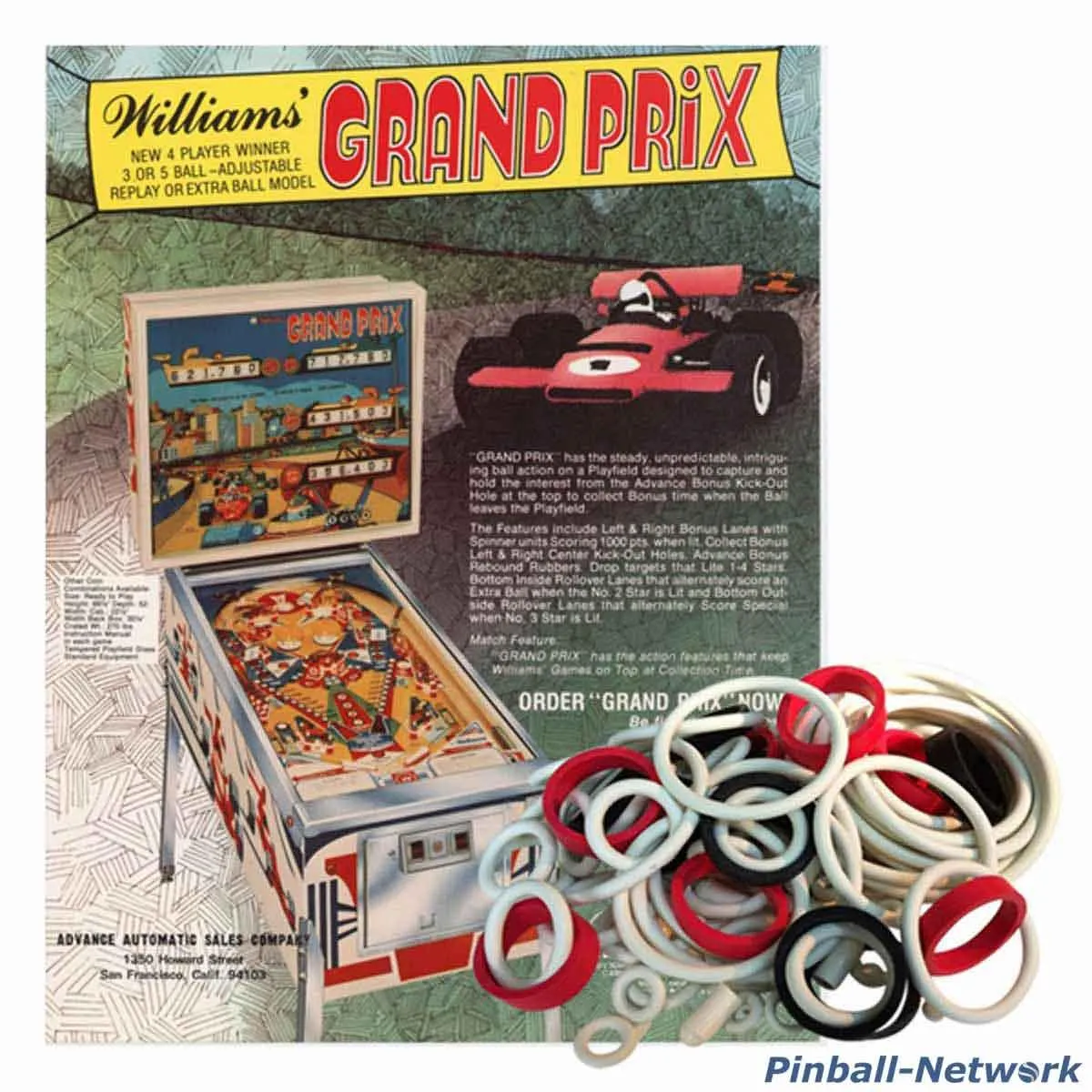 Grand Prix Williams Gummisortiment