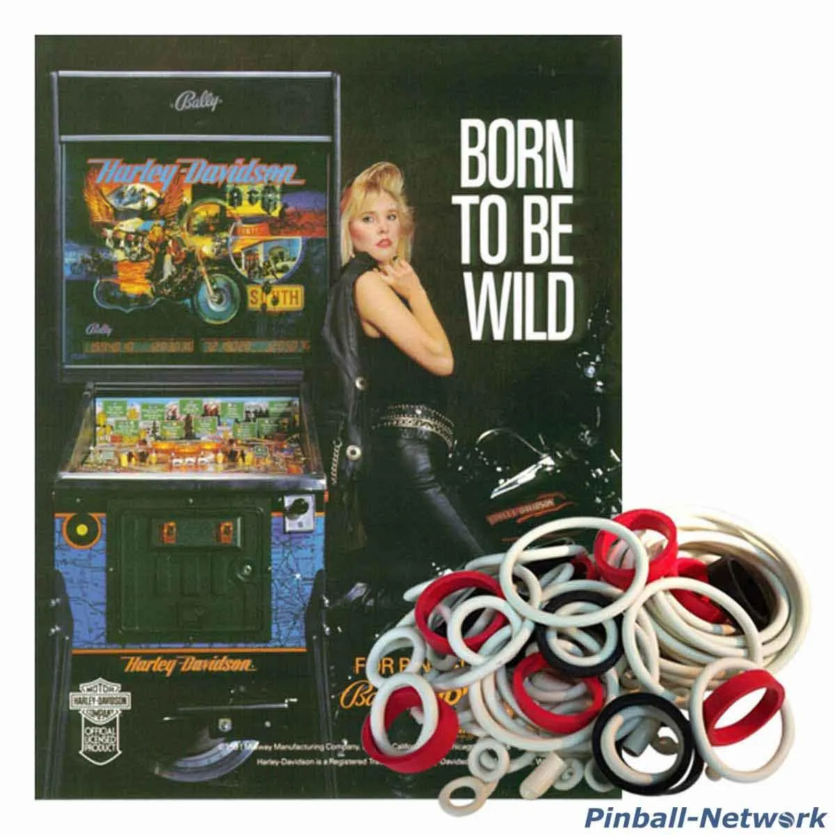 Harley-Davidson Bally Gummisortiment