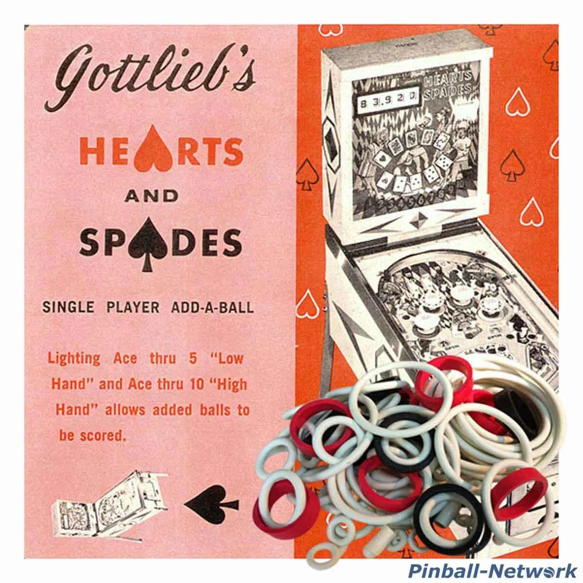 Hearts and Spades Gummisortiment