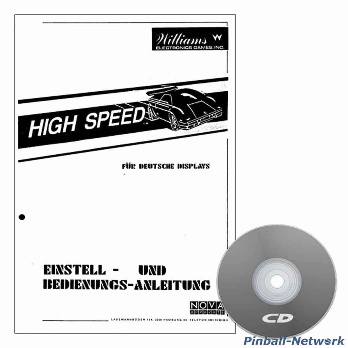 High Speed Einstell- und Bedienungs-Anleitung