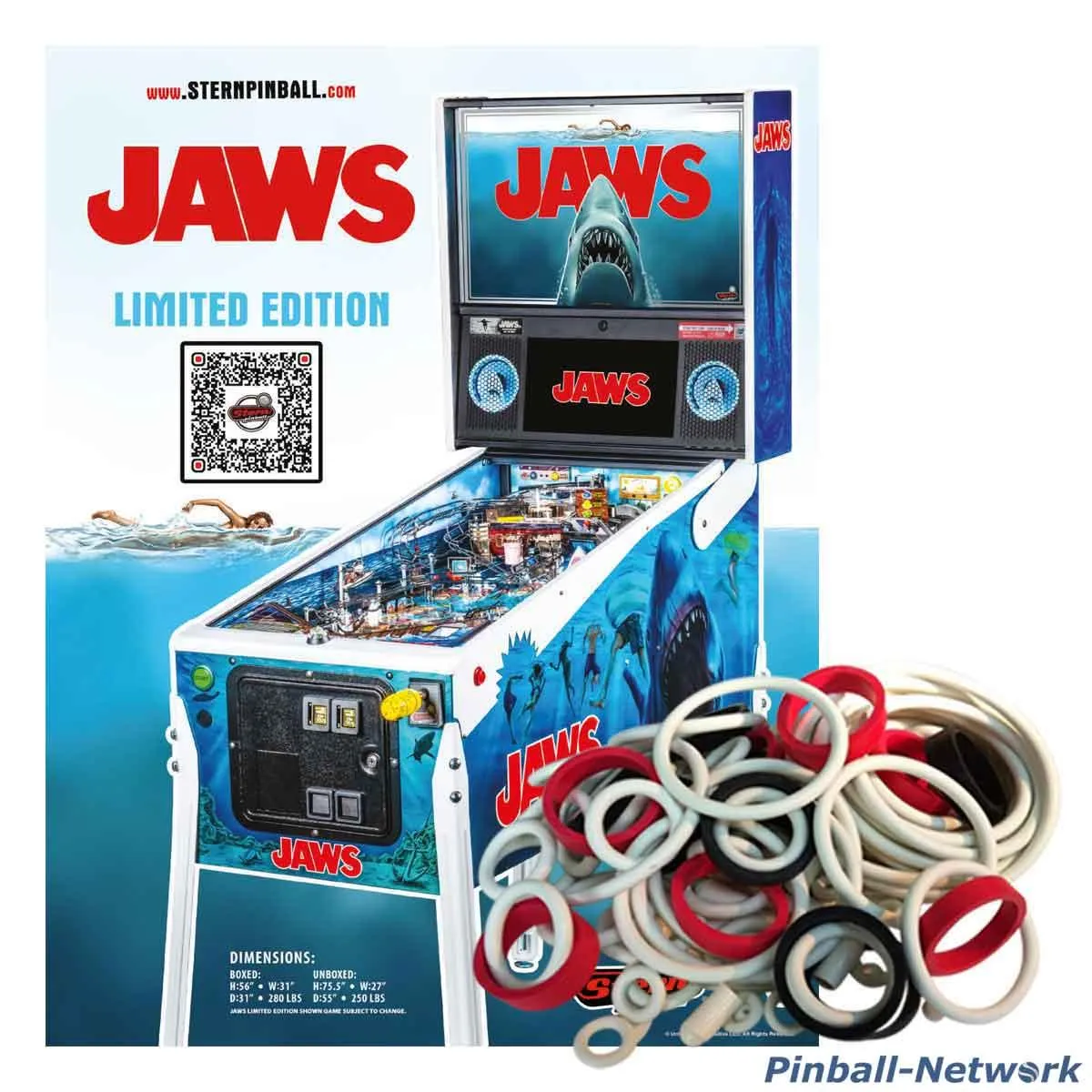 Jaws Limited Edition Gummisortiment