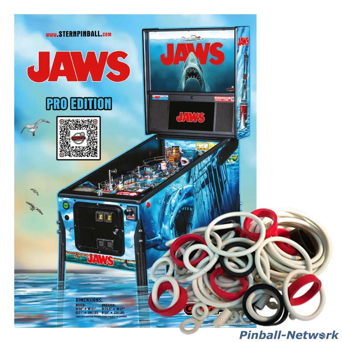 Jaws Pro Gummisortiment