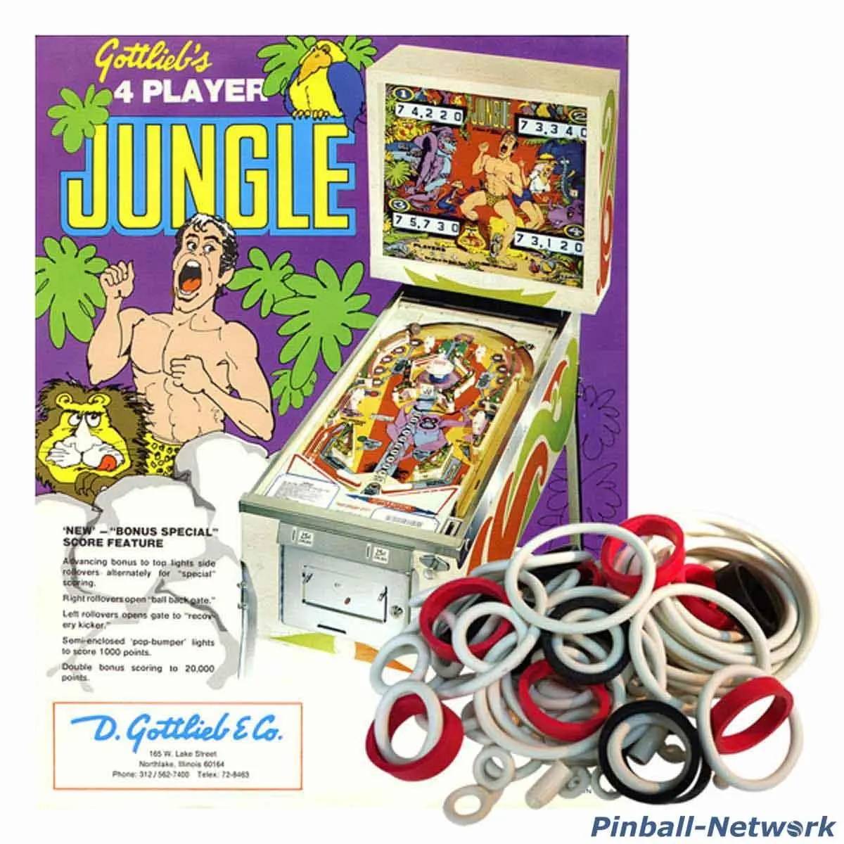 Jungle Gottlieb Gummisortiment