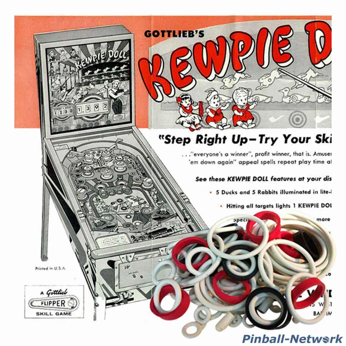 Kewpie Doll Gummisortiment