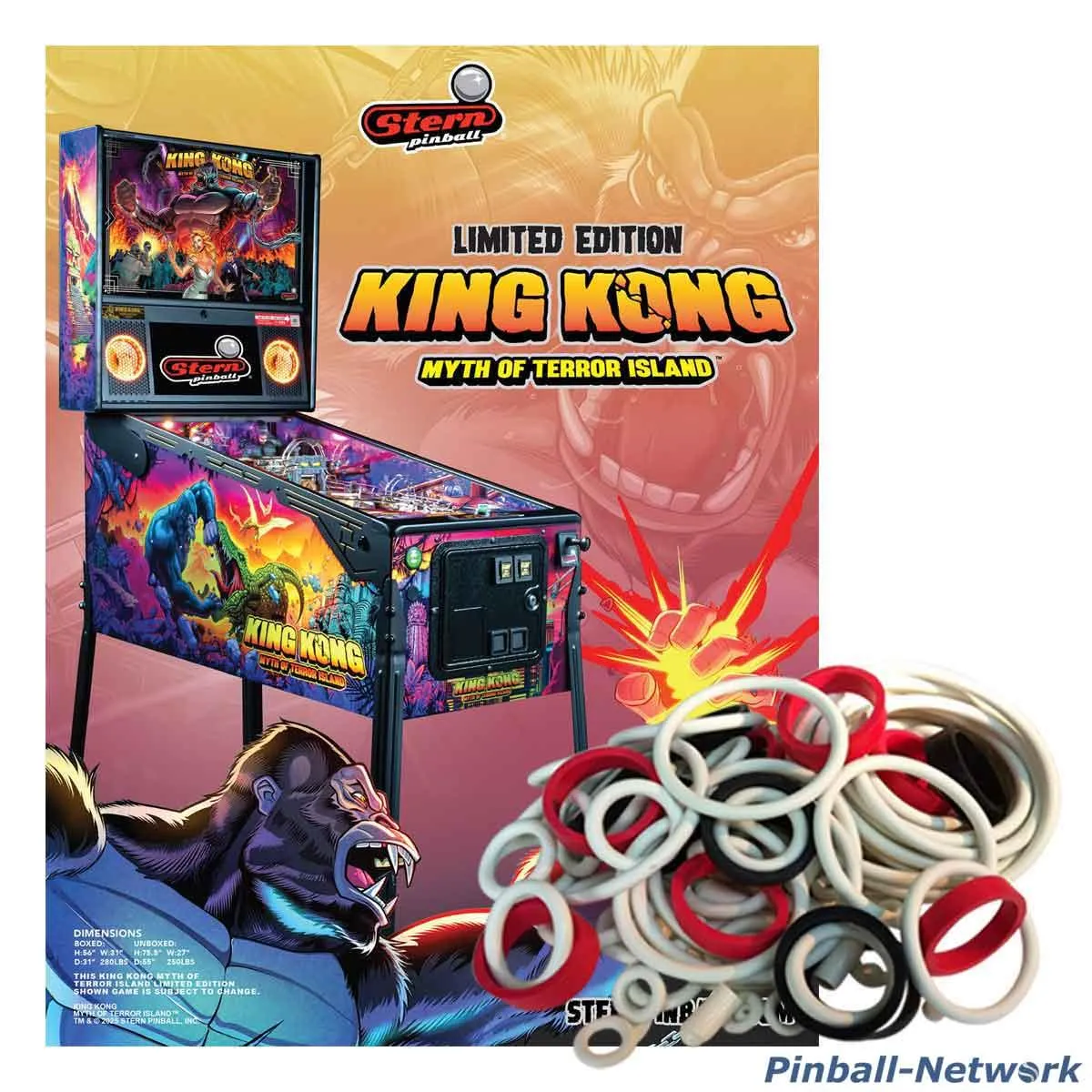 King Kong Limited Edition Gummisortiment