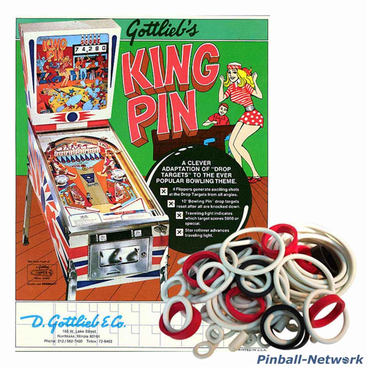 King Pin Gottlieb Gummisortiment