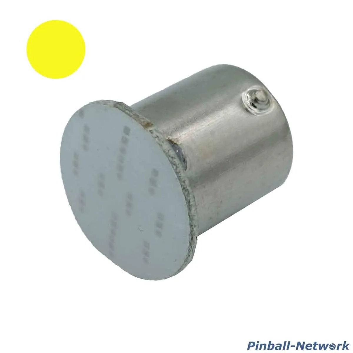 LED Flasherlampe BA15s, gelb