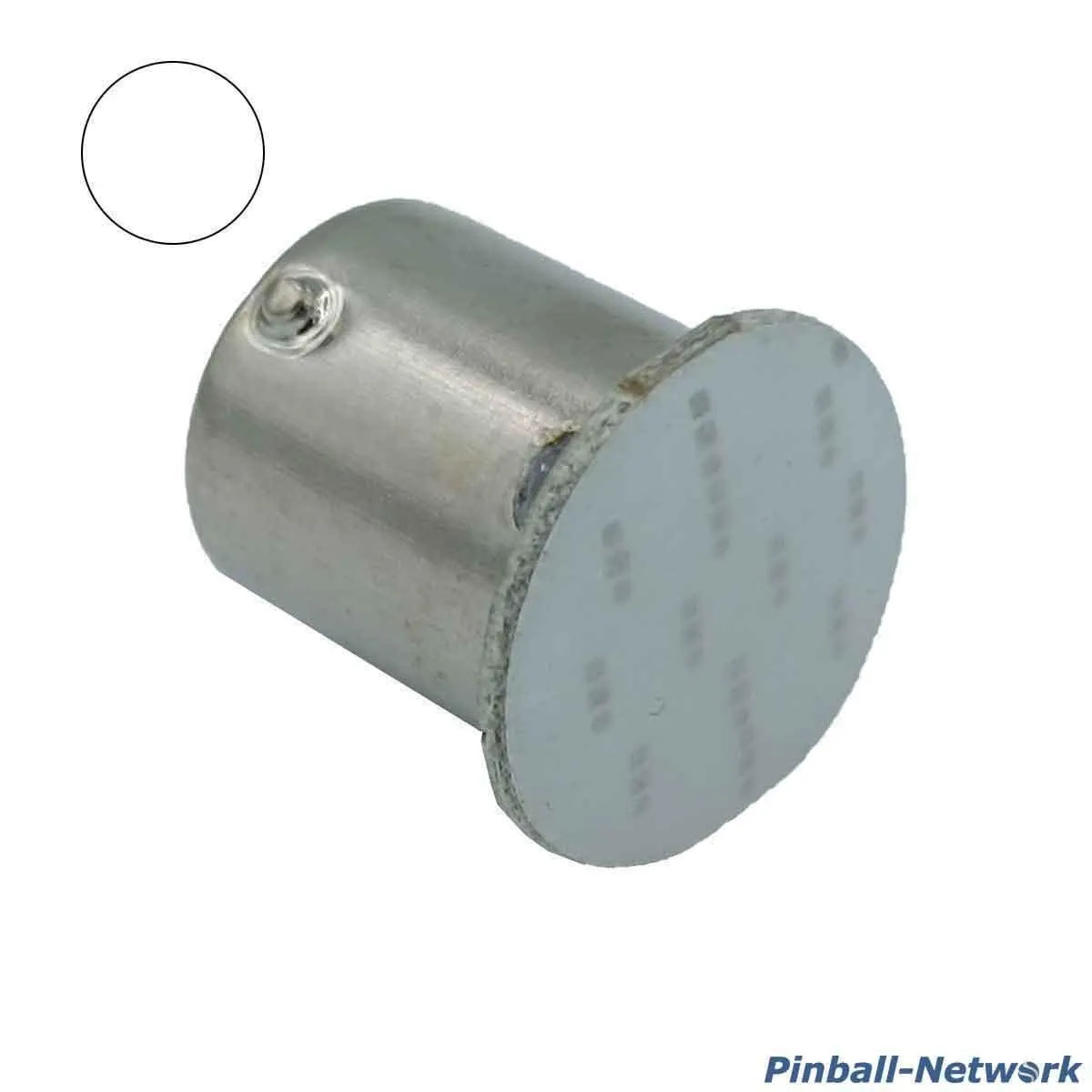 LED Flasherlampe BA15s, weiß
