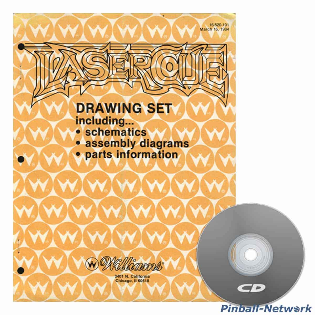 Laser Cue Drawing Set