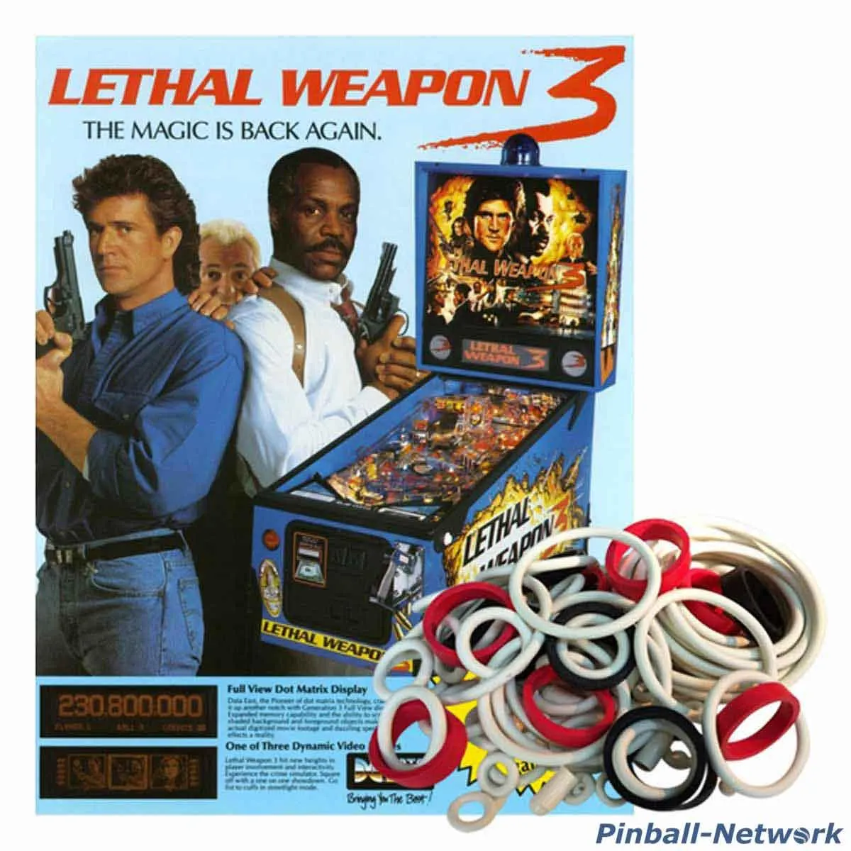 Lethal Weapon 3 Gummisortiment