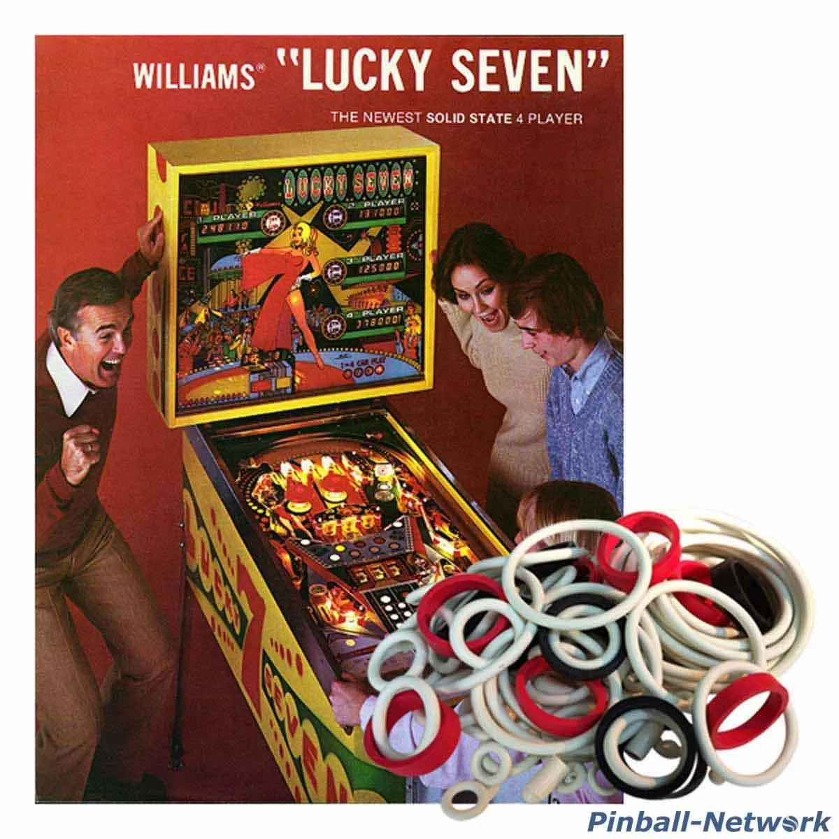Lucky Seven Gummisortiment