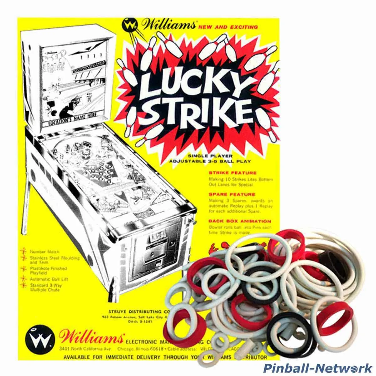 Lucky Strike Williams Gummisortiment