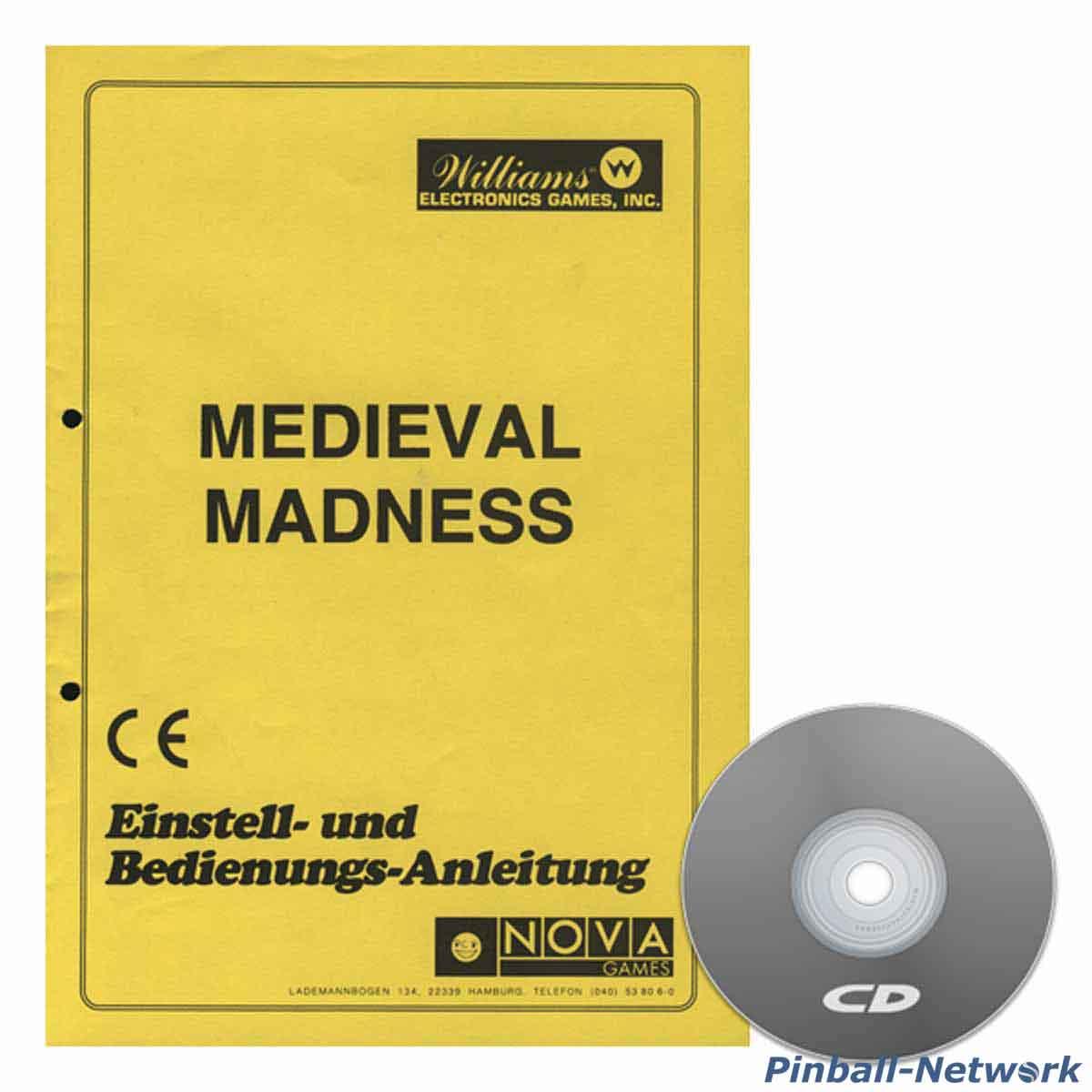 Medieval Madness Einstell- und Bedienungs-Anleitung