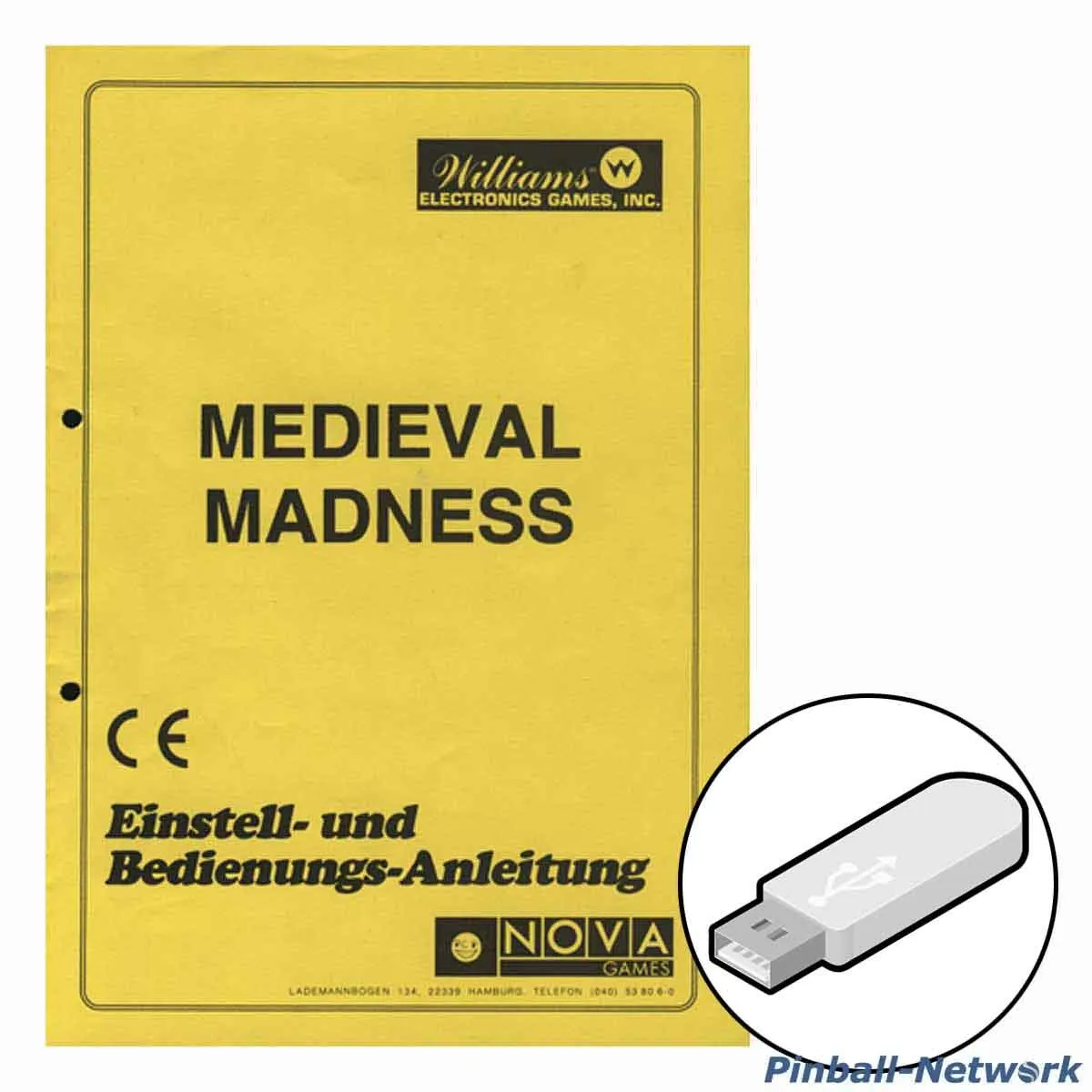 Medieval Madness Einstell- und Bedienungs-Anleitung